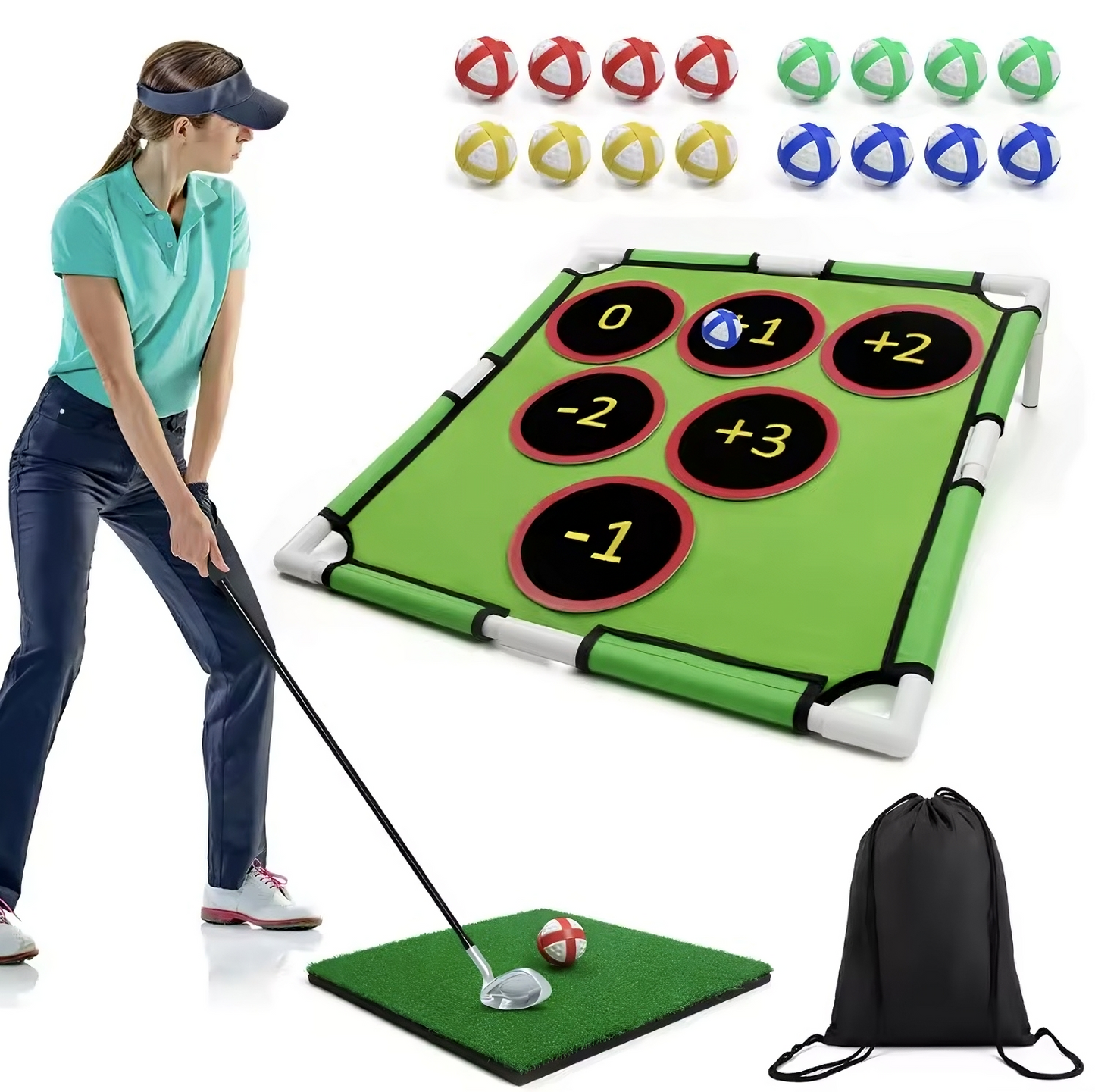 Golf Pong Battle Set